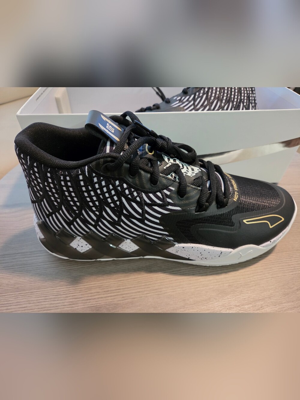 Puma x Lamelo Ball MB.01 50th Rare Reserve Stripes 310506 01